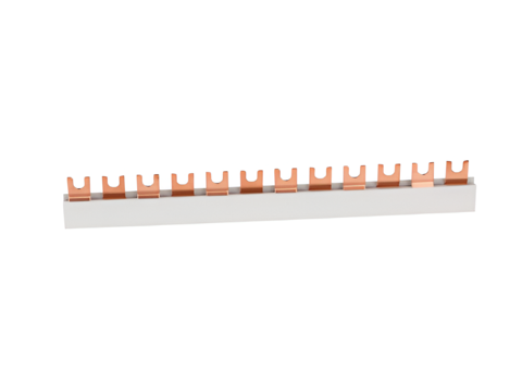 PEIGNE 2P FOURCHE 10MM² 54 MODULES -- L1+L2/N