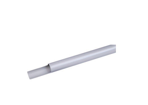 TUBE PVC 25mm GRIS CLAIR TULIPE RAL 7035- (57M)