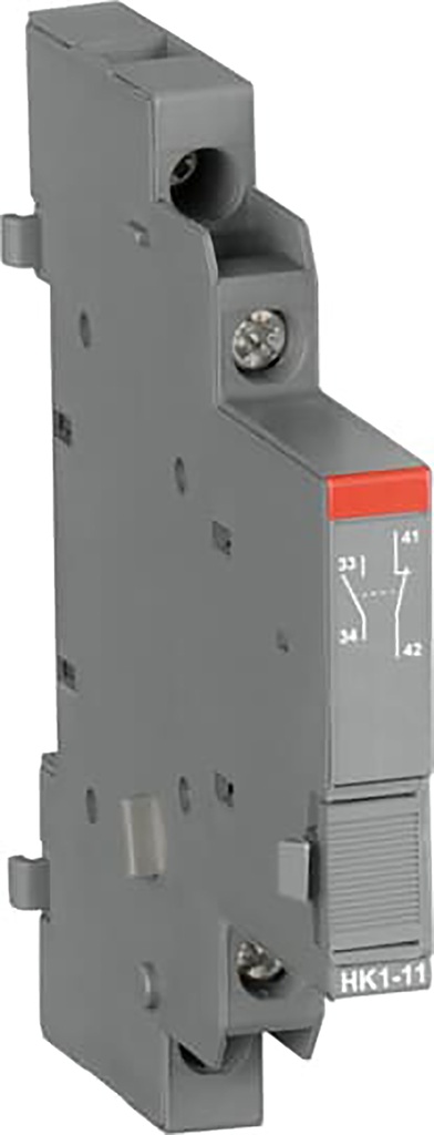 ABB HULPCONTACT, MS116 SERIE, 1NO+1NC, ZIJDELINGS GEMONTEERD