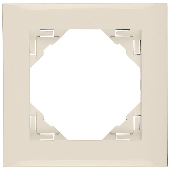 EFAPEL PLAQUE SIMPLE IVOIRE