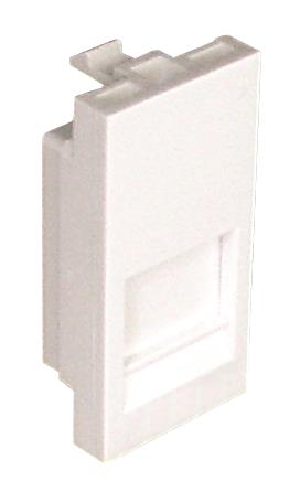 EFAPEL MODULE SIMPLE POUR 1 CONN. RJ45 BLANC