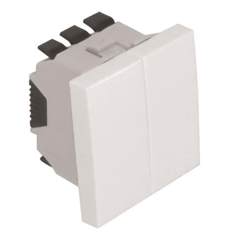 EFAPEL POUSSOIR DOUBLE 2M BLANC