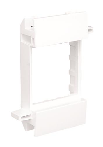 EFAPEL ENJ P/ADAP MOD Q45 GOULOTTE A/COUV 75 BL ANC