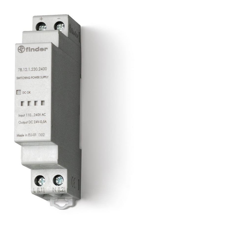 FINDER ALIMENTATION MODULAIRE 240V 24VDC 12W 0. 63A