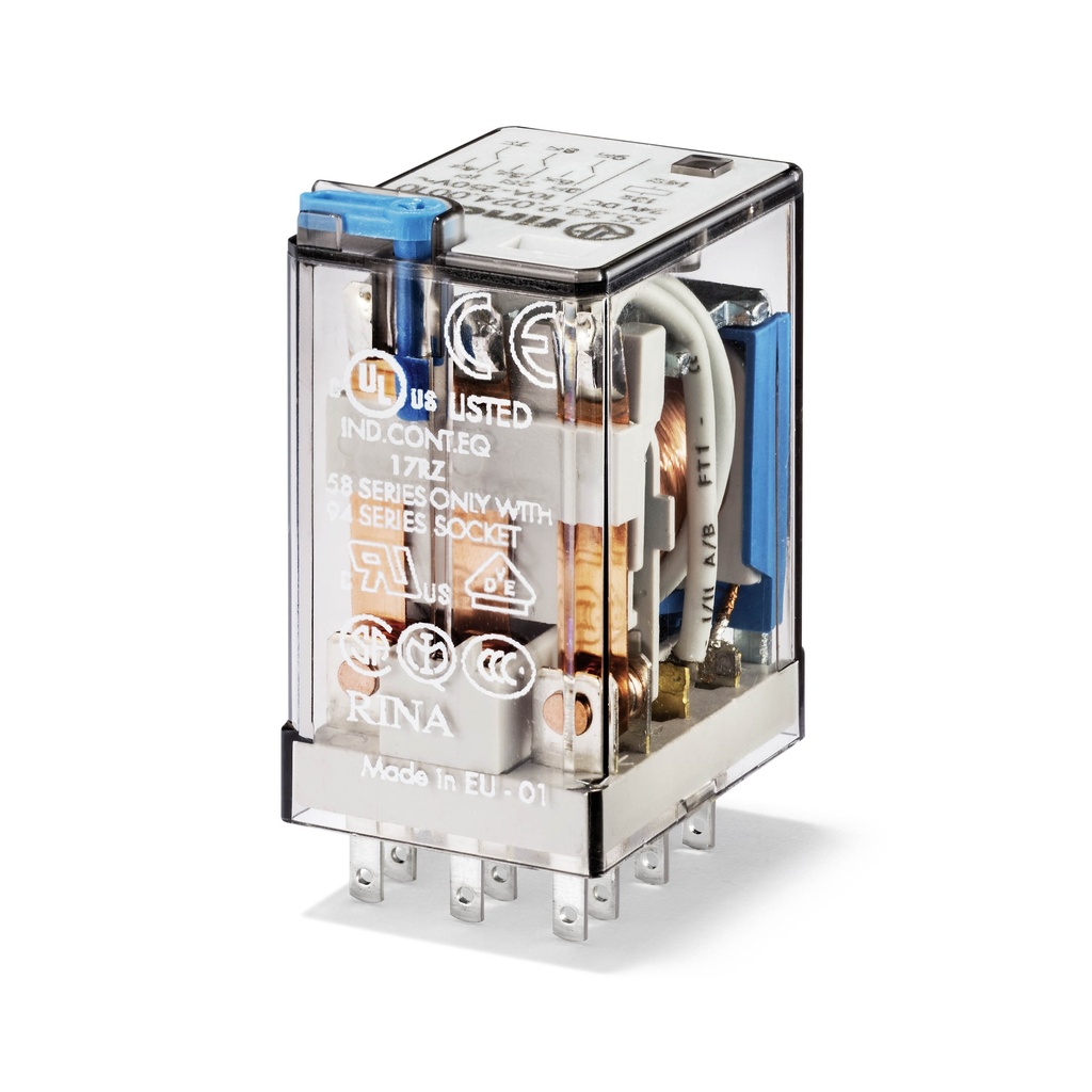 FINDER R 3RT 10A 24DC 2LED