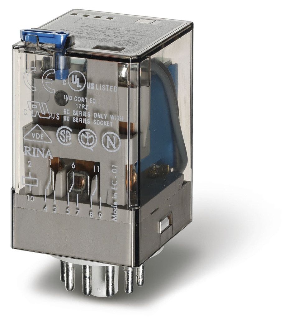 FINDER R 3RT 10A 12DC BT+IM