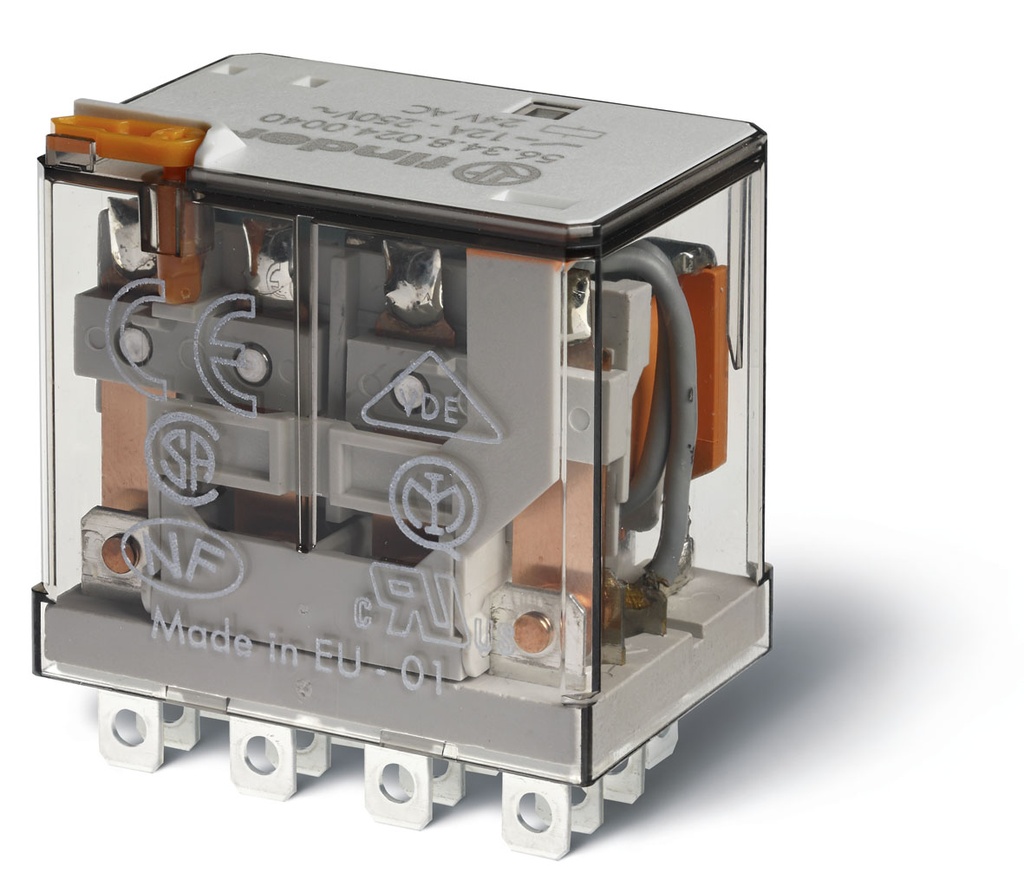 FINDER R 4RT 12A 24AC BT+IM