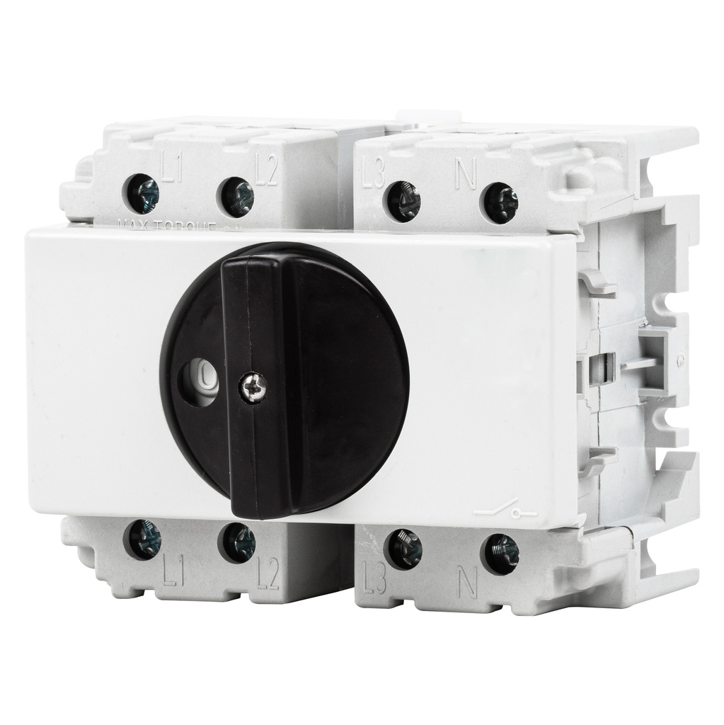 GEWISS INTERRUPTEUR ROTATIF 4P 63A MODULAIRE