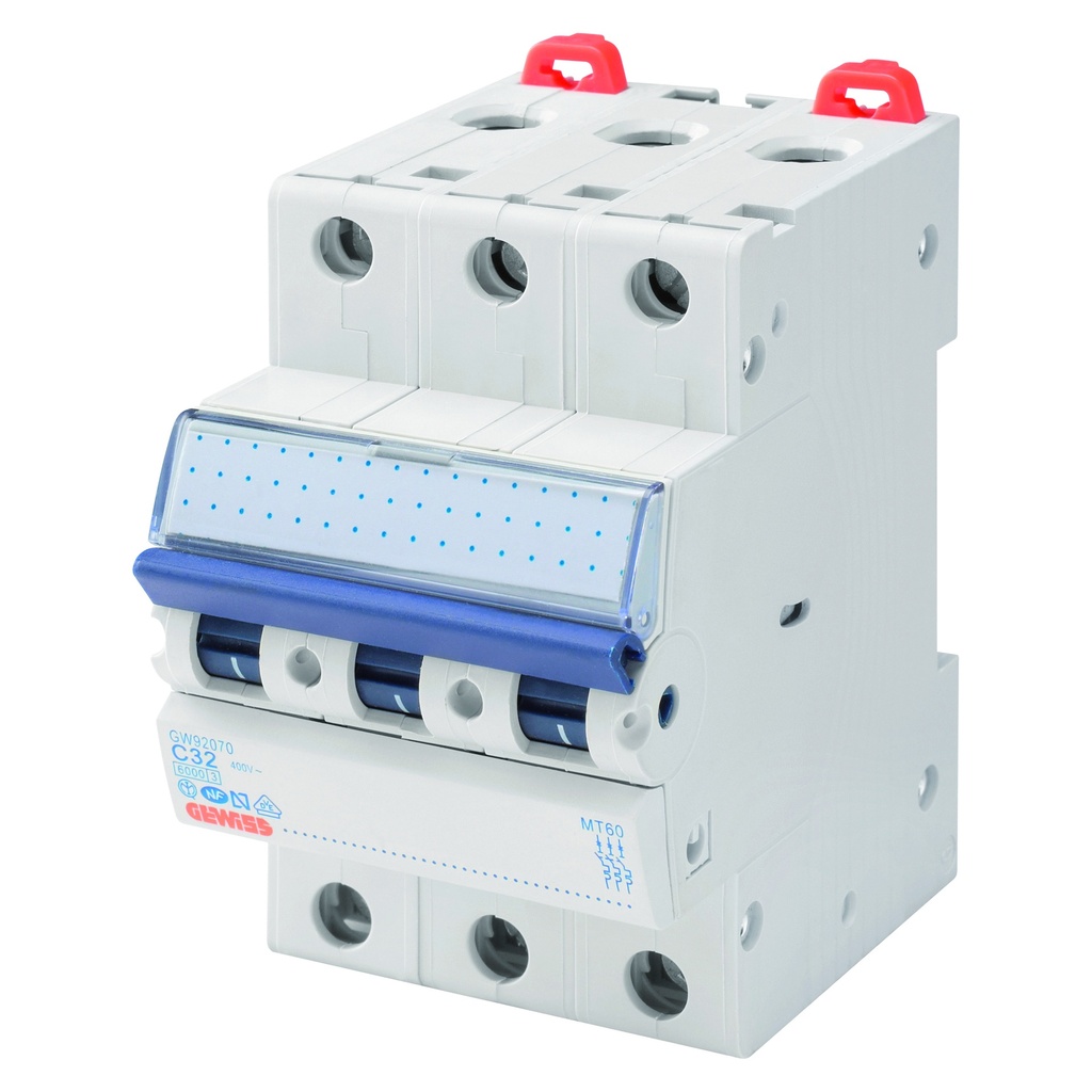 GEWISS DISJONCTEUR MT45 3P C 10A 4,5KA 3M