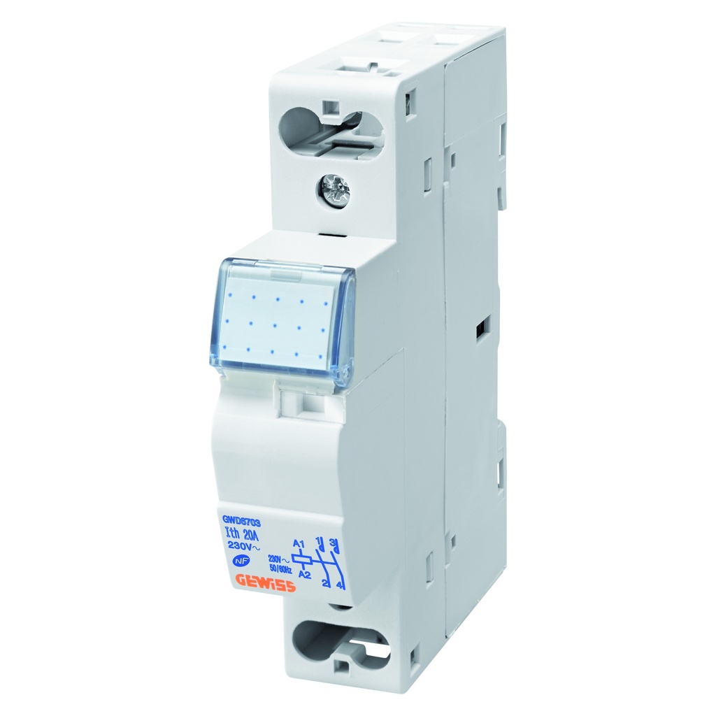 GEWISS SCHAKELAAR 20A 2NO 24V 1M