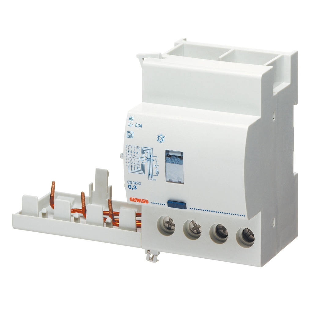 GEWISS BLOC DIFF ACCOUPLABLE 4P 25A A 30MA 3,5M