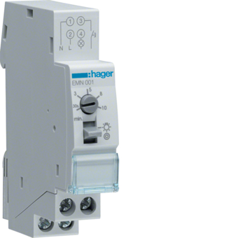 HAGER MINUTERIE SIMPLE TEMPORISATION 1 MODULE