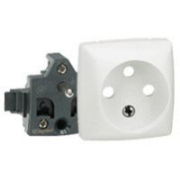 LEGRAND OTEO PRISE DE COURANT 2 P + T 10/16 A - 250 V - COMPOSABLE