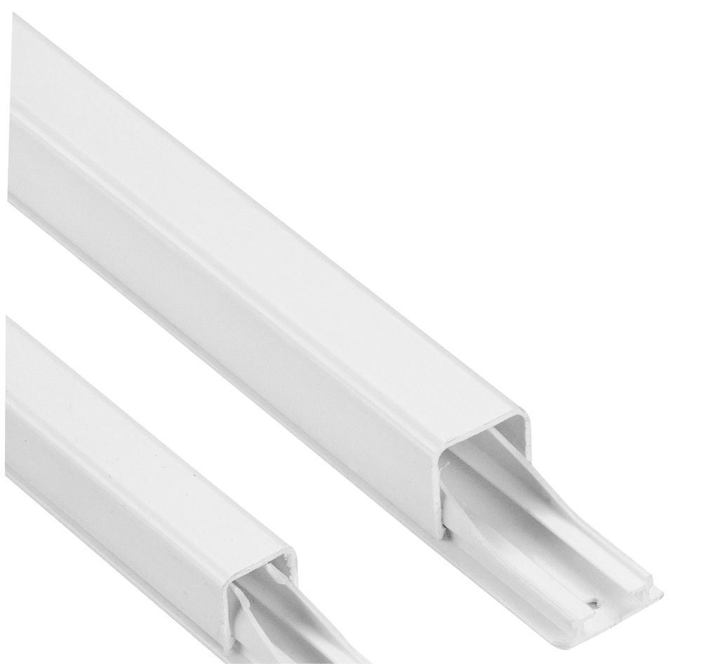 LEGRAND GUIDE-CABLES DLP - LONG. 1,2 M 14 X 13,5 MM - BLANC - ADHESIF