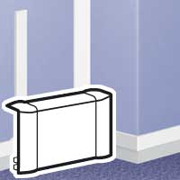 LEGRAND DERIVATION EN T PR SURPLINTHES DLP - BLA NC RAL 9003