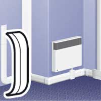 LEGRAND JOINT DE COUVERCLE PR PLINTHES DLP - BLA NC RAL 9010