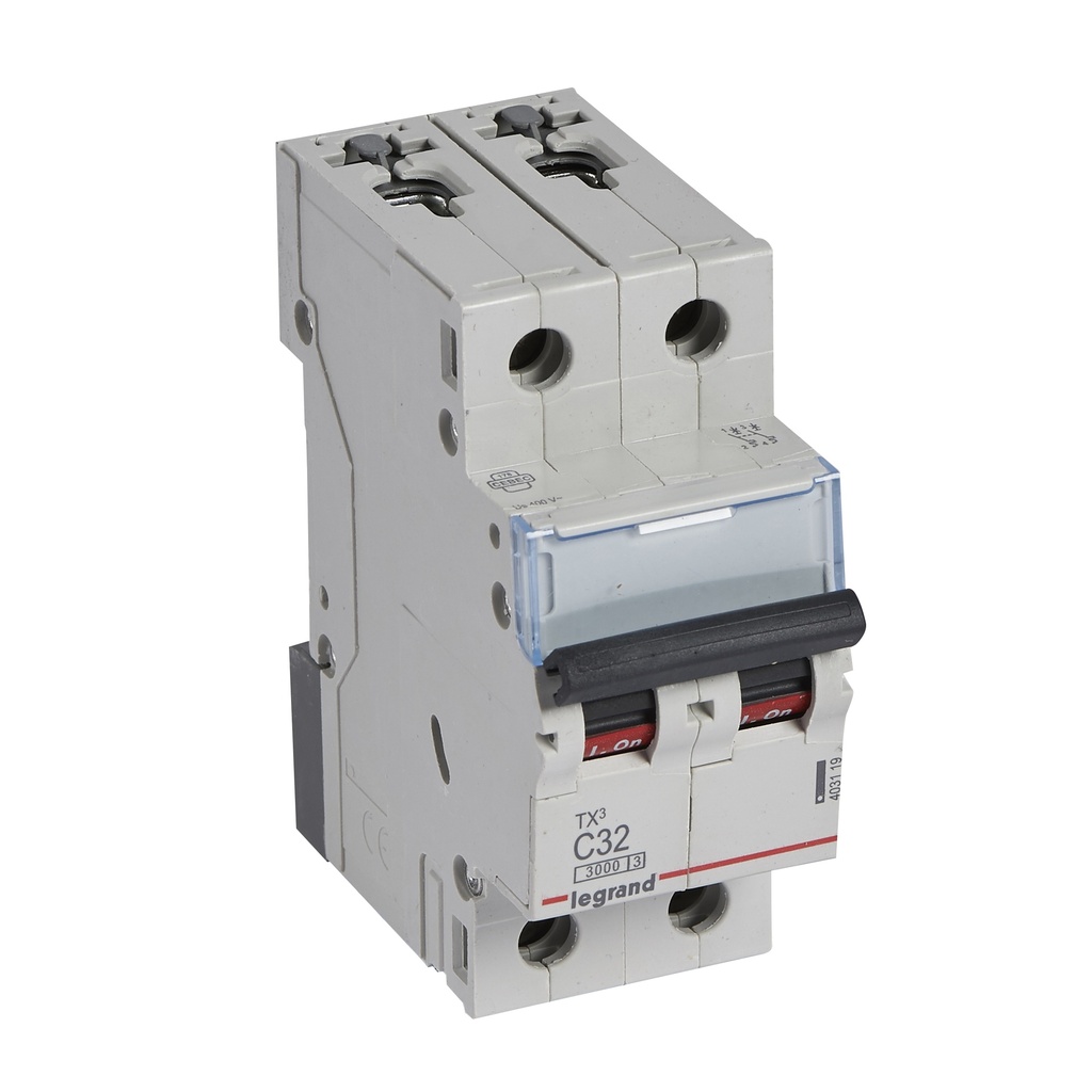 LEGRAND STROOMONDERBREKER TX³ 3000A 2P C32 230/400V - 2 MODU LES