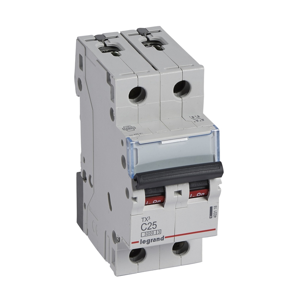 LEGRAND DISJ. TX³ 3000A 2P C25 230/400V - 2 MODU LES