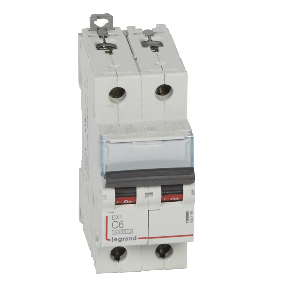 LEGRAND DISJ. DX³ 6000A/10KA 2P C06 400V 2 MODUL ES