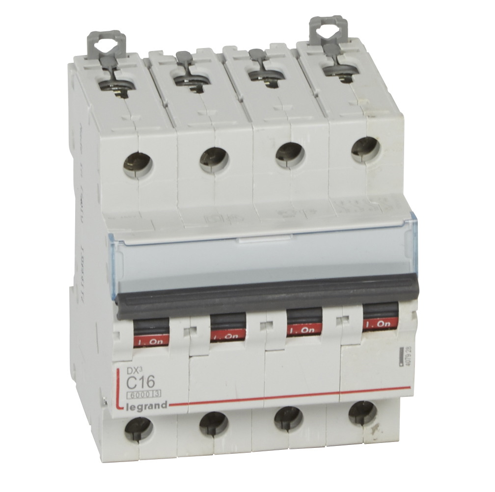 LEGRAND DISJ. DX³ 6000A/10KA 4P C16 400V 4 MODUL ES