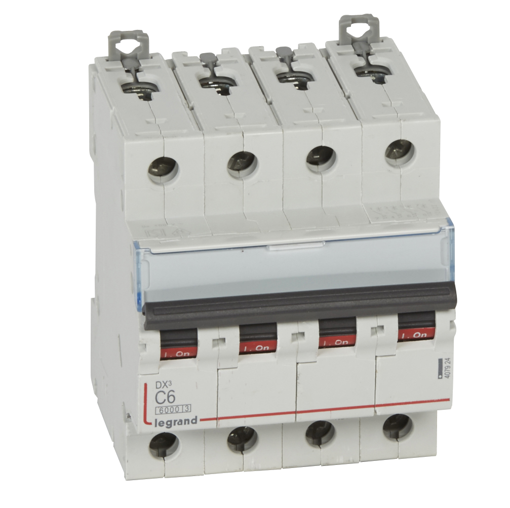 LEGRAND DISJ. DX³ 6000A/10KA 4P C06 400V 4 MODUL ES