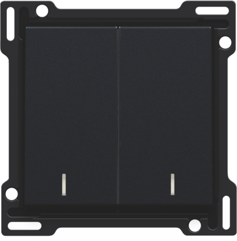 NIKO 2x 1/2 MANETTE VOYANT NOIR