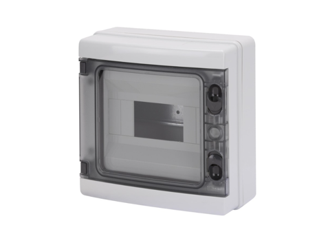 [GW40102US] COFFRET GEWISS APPARENT 8M IP65 1 BORNIER UNIPOL