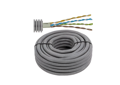 [FXUTP6-ECA] FLEX 16MM GRAY U/UTP6 ECA (100M)