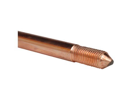 [TERRE01] KOPEREN GRONDPAAL 16MM 1.5M 20MF