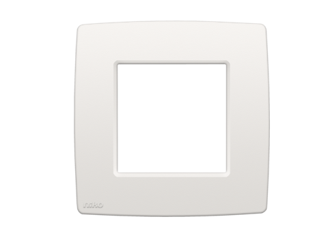 [NIK101-76100] NIKO SINGLE PLATE WHITE