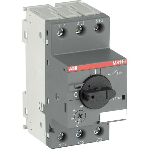 [ABB1SAM250000R1004] ABB DISJONCTEUR-MOTEUR, SERIE MS116, 0,4-0,6 3A