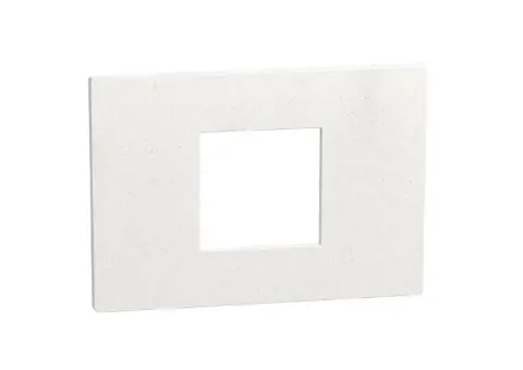 [LEGYA4819WW] BTICINO LIGHTN PLAQUE LARGE 2 MOD BLANC