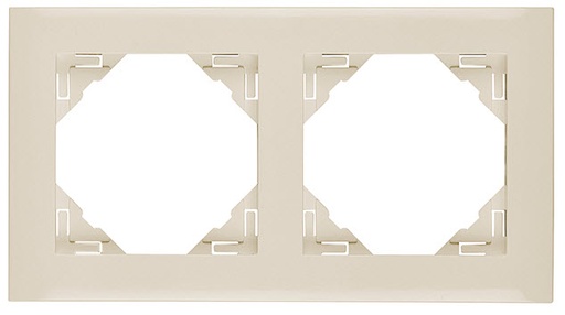 [EFA90920TMF] EFAPEL PLAQUE DOUBLE IVOIRE