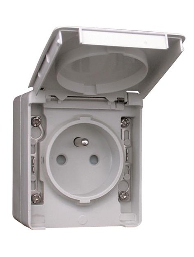 [EFA48112CCZ] EFAPEL PRISE DE COURANT FRANCAISE IP65 GRIS