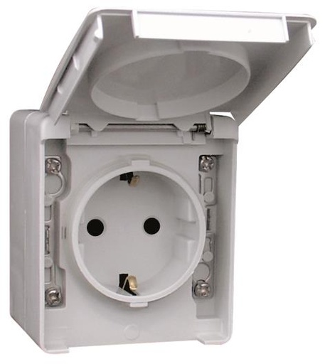 [EFA48131CCZ] EFAPEL PRISE DE COURANT SCHUKO SANS PROT IP65 G RIS