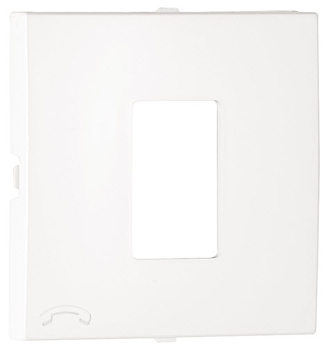 [EFA90712TBR] EFAPEL ENJOLIVEUR PRISE DE TELEPHONE BLANC