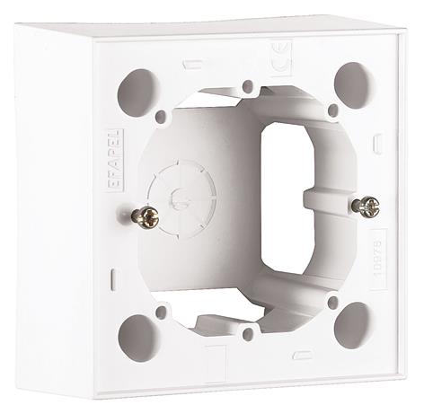 [EFA10976ABR] EFAPEL BOITE SAILLIE POUR SERIE LOGUS 90 BLANC