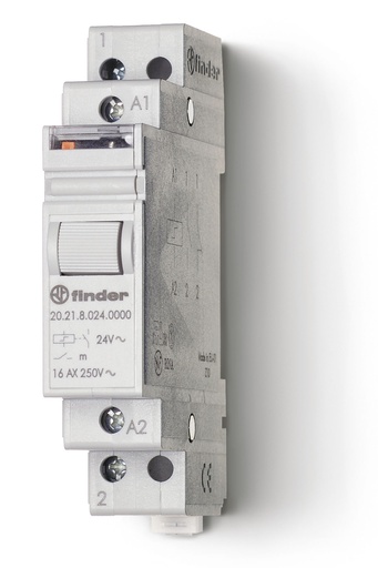 [FIN202180244000] FINDER TELERUPTEUR MODULAIRE 1NO 16A 24V AC -