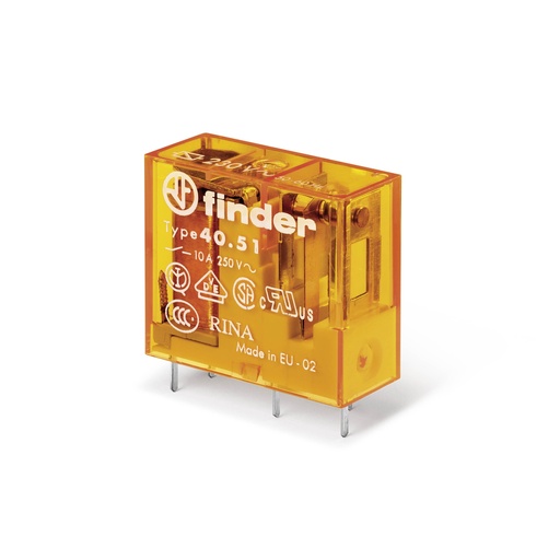 [FIN405182300000] FINDER R CI 1RT 10A 230AC AGNI