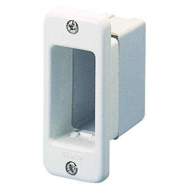 [GW24011] GEWISS PLAQUE 2 POS GR.FUME POUR HUISSERIES