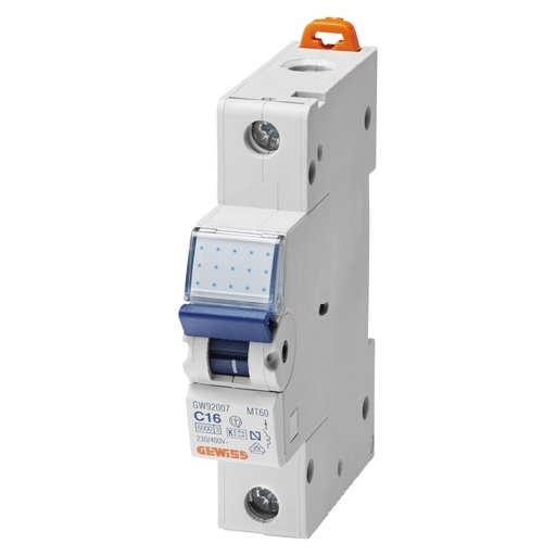 [GW92210] GEWISS DISJONCTEUR MT60 1P B32 6KA 1M