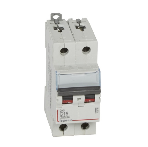 [LEG407800] LEGRAND DISJ. DX³ 6000A/10KA 2P C16 400V 2 MODUL ES