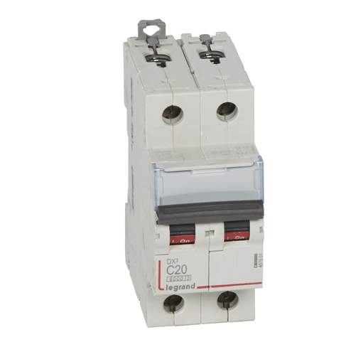 [LEG407801] LEGRAND DISJ. DX³ 6000A/10KA 2P C20 400V 2 MODUL ES