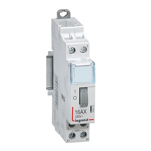 [LEG412412] LEGRAND TELERUPTEUR 2P 230V 16A 1MOD