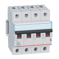 [LEG403562] LEGRAND STROOMONDERBREKER TX³ 6000A/6KA 4P C16 400V - 4 MODU LES