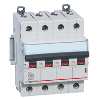 [LEG403568] LEGRAND STROOMONDERBREKER TX³ 6000A/6KA 4P C63 400V - 4 MODU LES