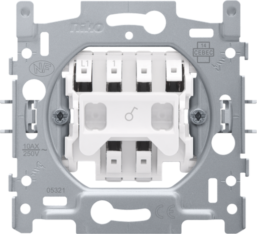 [NIK170-01105] NIKO INTERRUPTEUR UNIPOLAIRE - QUICK CONNECT