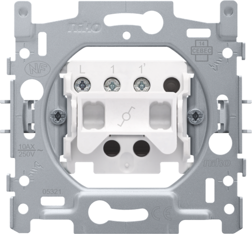 [NIK170-01600] NIKO SOKKEL VOOR SCHAKELAAR