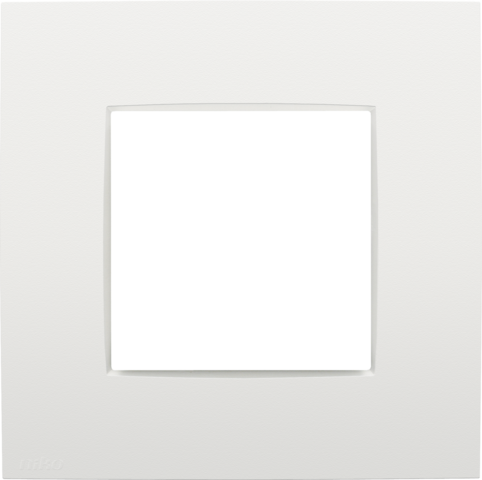 [NIK120-76100] NIKO PLAQUE SIMPLE WHITE