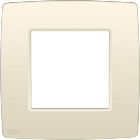 [NIK100-76100] NIKO PLAQUE SIMPLE CREME